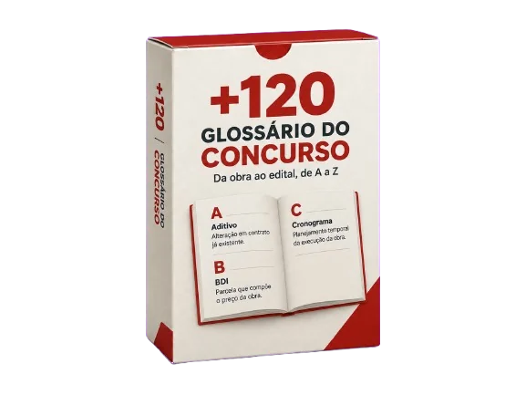 Bônus 3, Glossário do Concurso com mais de 120 termos